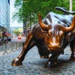 El toro de Wall Street en Nueva York