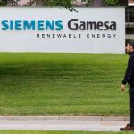 Un cartel de Siemens Energy